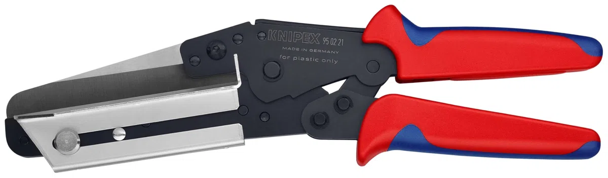 KNIPEX Cesoia per materiali sintetici anche per canaline guidacavo con impugnature multicomponente 275 mm, 95 02 21