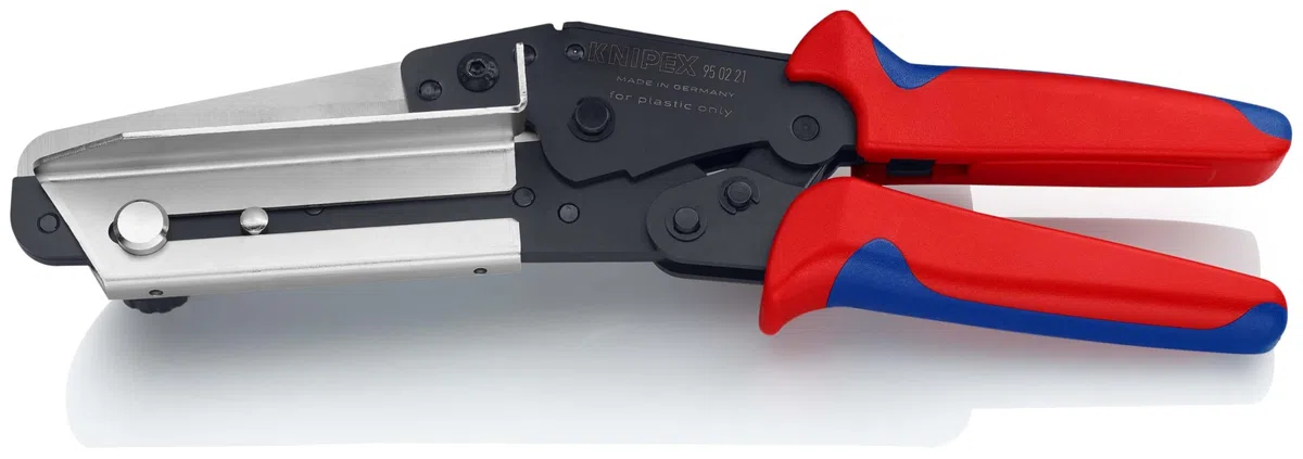 KNIPEX Cesoia per materiali sintetici anche per canaline guidacavo con impugnature multicomponente 275 mm, 95 02 21