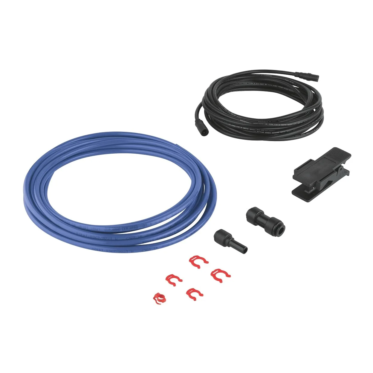 GROHE Blue Prolunga per Frigo-Gasatore, per Sistemi Blue Professional, Estensione Tubo Flessibile e Cavi, Cromo, 40843000