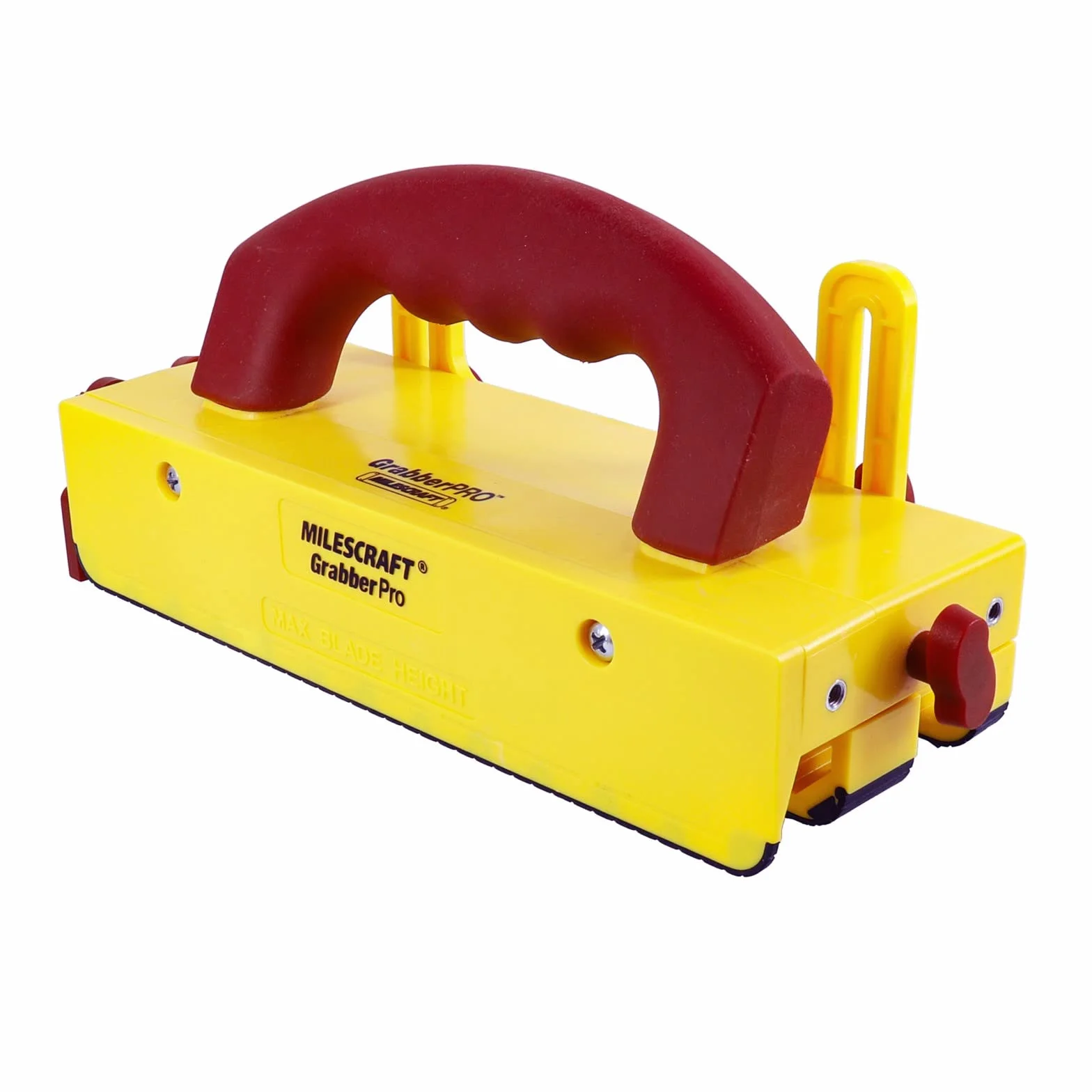 Milescraft GrabberPRO 3406 - Blocco di spinta per seghe da banco, fresatrici, seghe a nastro e giunti, strumento di sicurezza per la lavorazione del legno