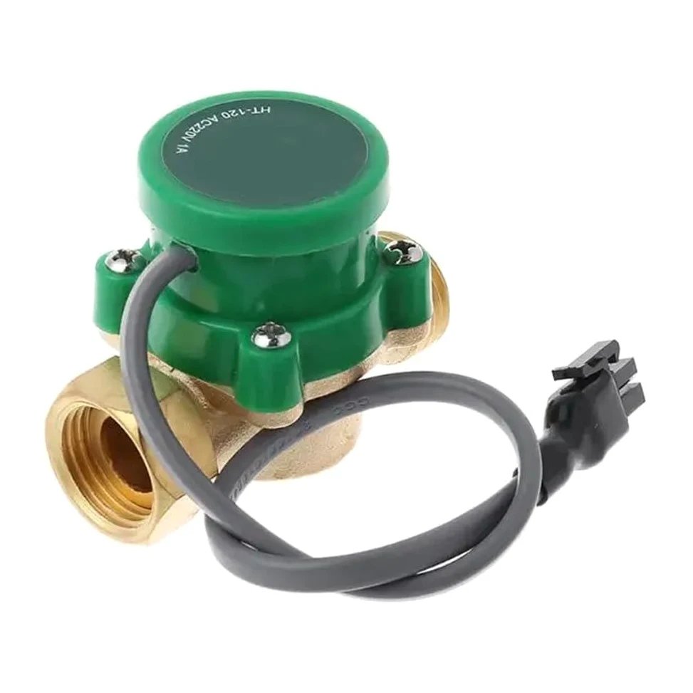 Pompa di circolazione dell'acqua per riscaldamento centralizzato, pompa di circolazione dell'acqua calda e fredda di facile installazione, materiale in ottone, flusso booster 1 5A