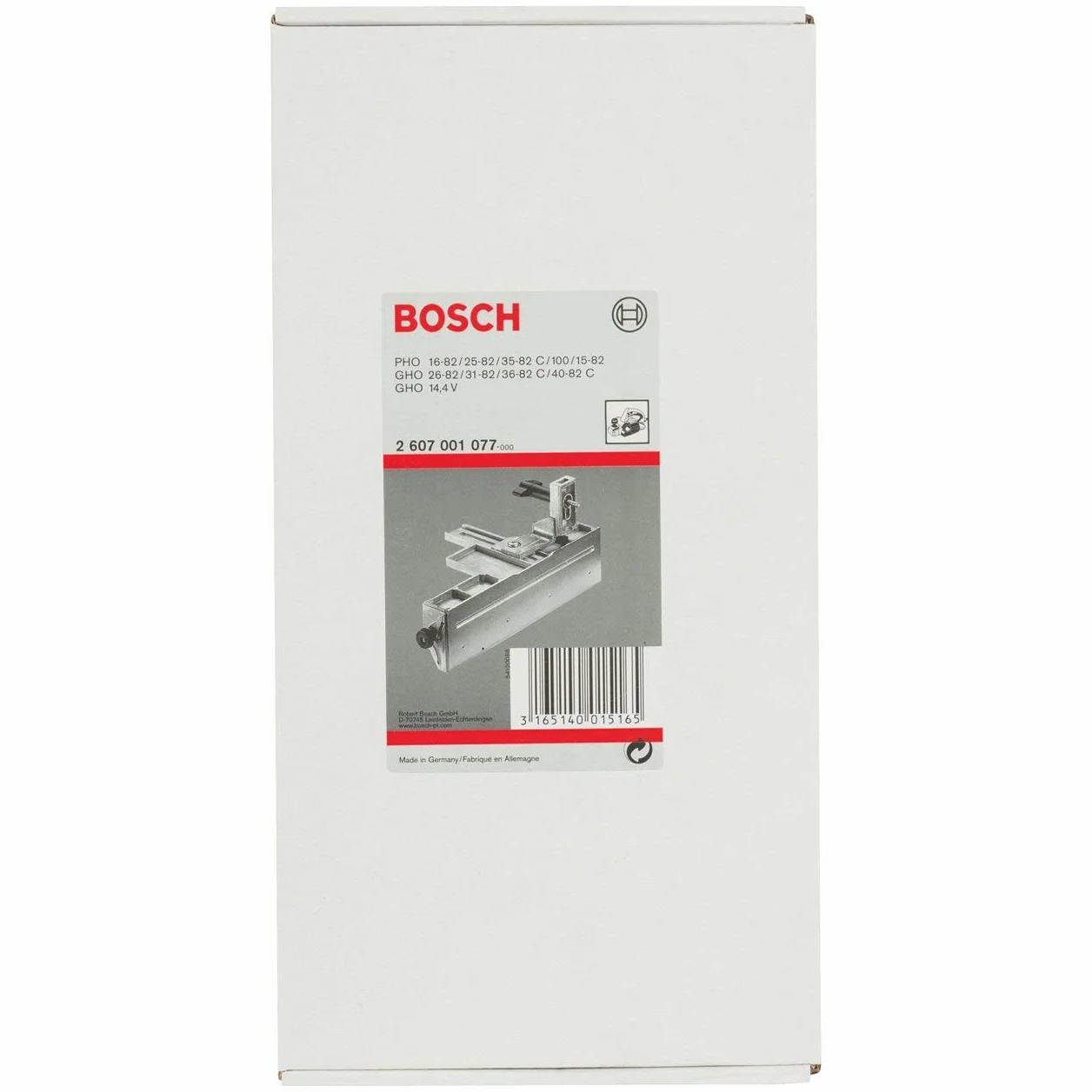 Bosch 2607001077 Guida Parallela e Angolare per Pialletto