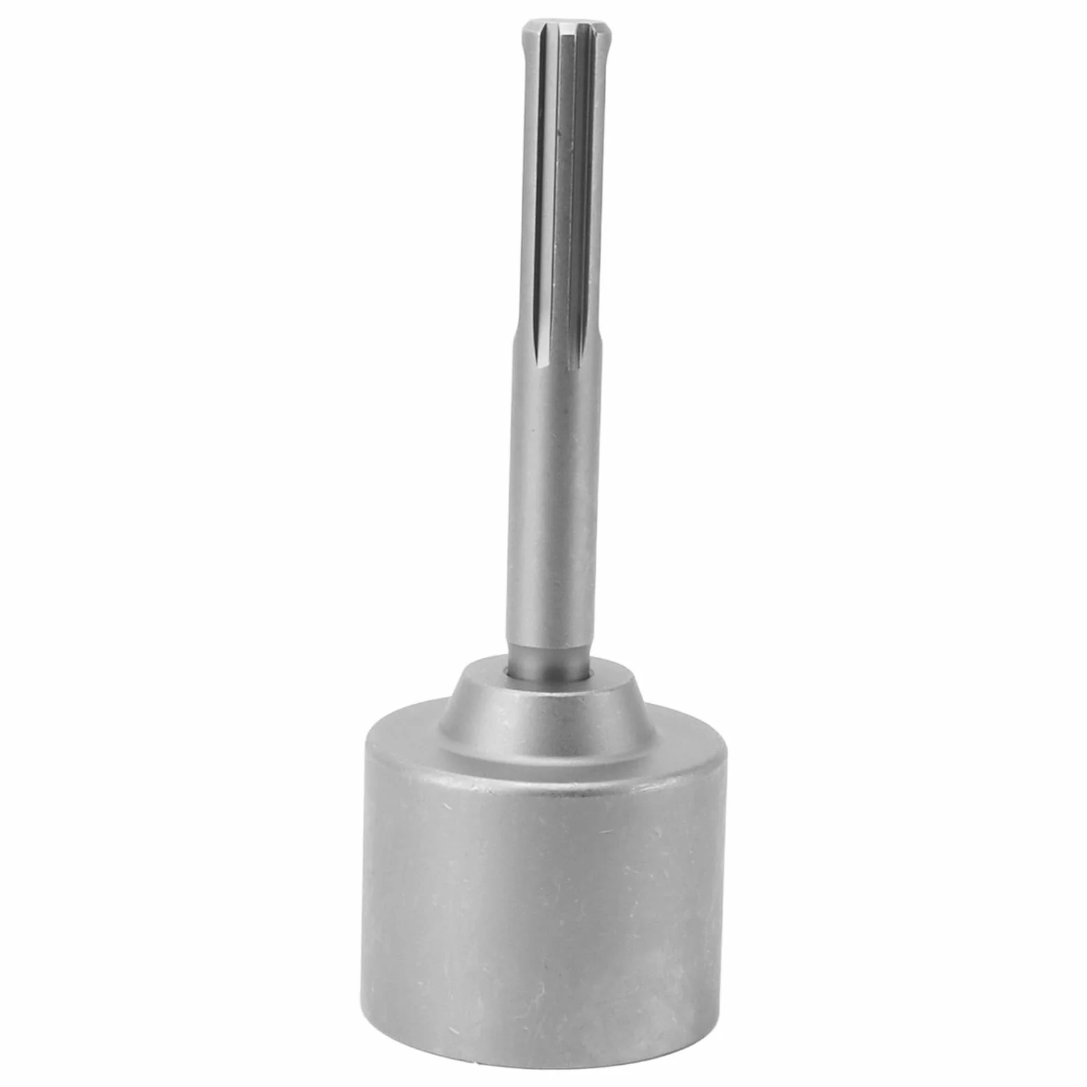 GLOGLOW T Post Driver, SDS Shank T Post Driver Attachment 5 Pits Shank Steel Recinzione Post Driver per Guidare Aste di Terra (65mm)