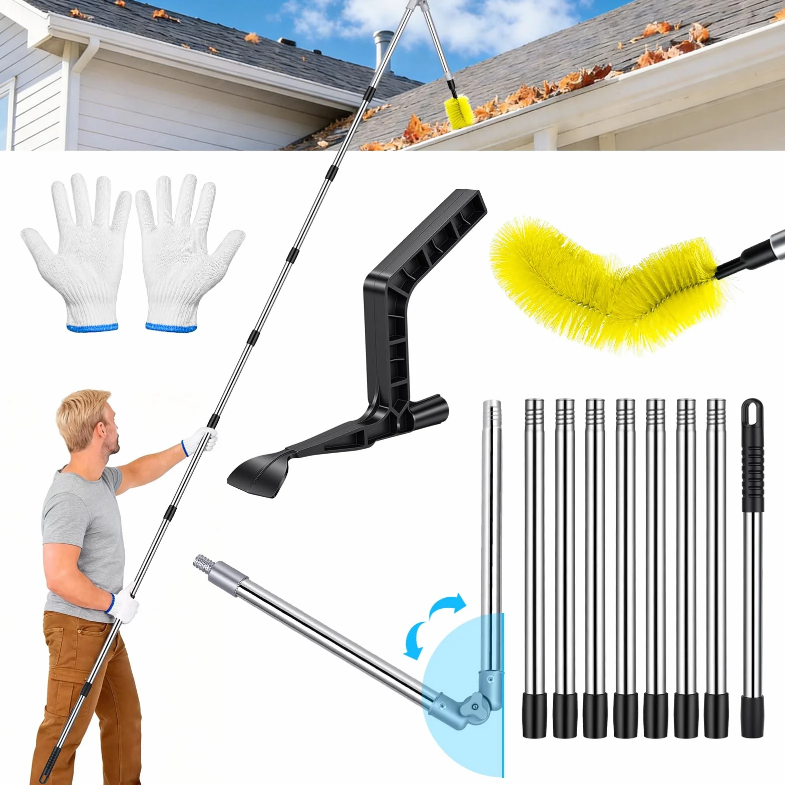Hysagtek Gutter Cleaning Tool