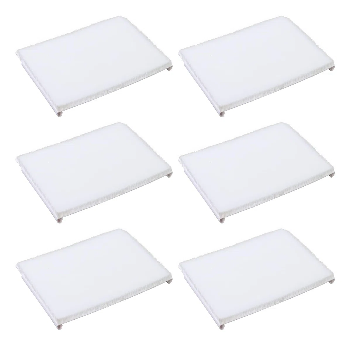 6 tamponi di ricambio per evidenziatore di vernice, strumento per tagliabordi, tamponi per pittura interna, perfetti per bordi e ritocchi (12 x 9 cm)