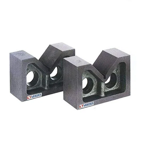 Coppia di prismi a V 50 x 27 x 32 mm V-90° V-25 x 12,5 mm