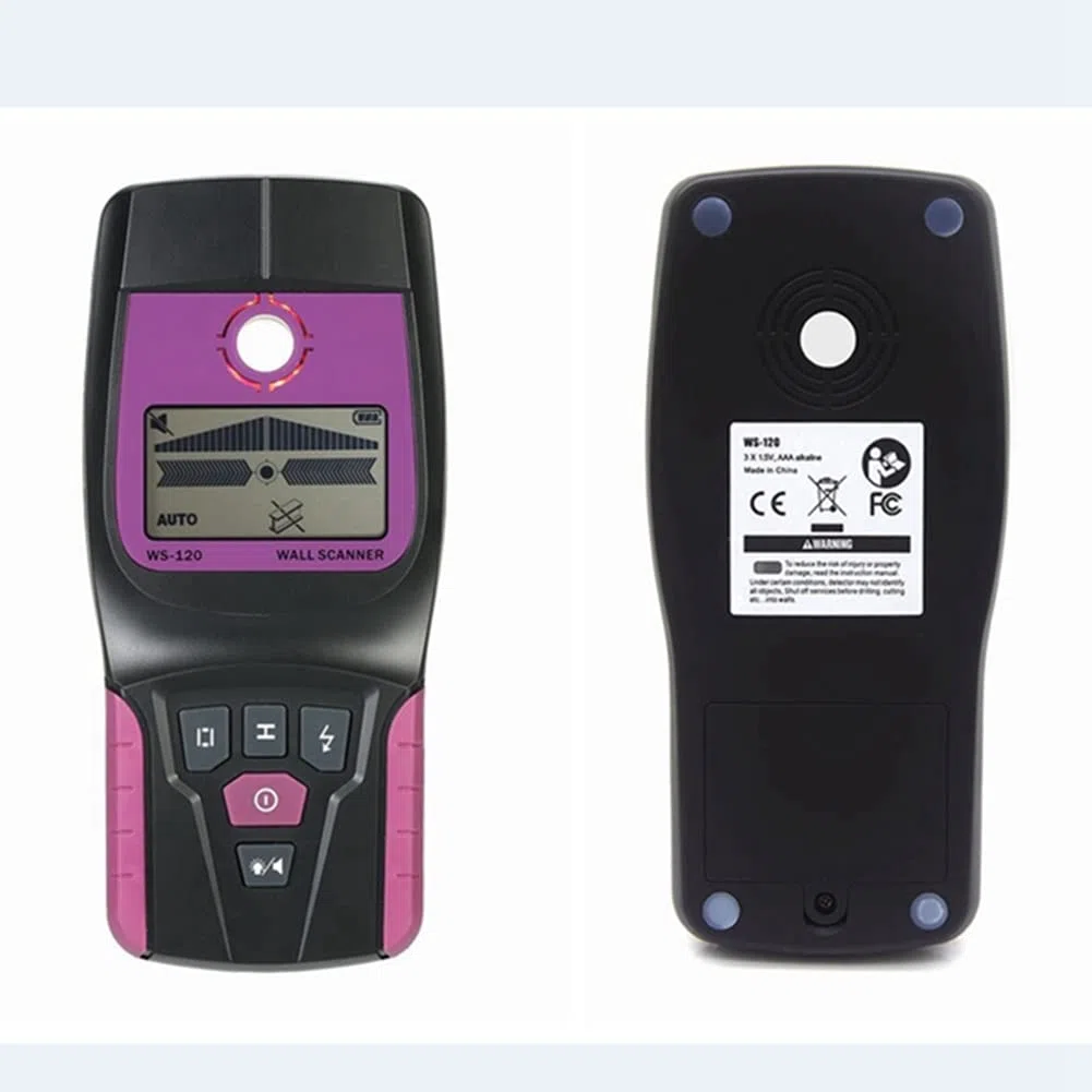 Scanner da parete digitale palmare professionale multifunzionale rilevatore di parete cavi tubo 'acqua in PVC