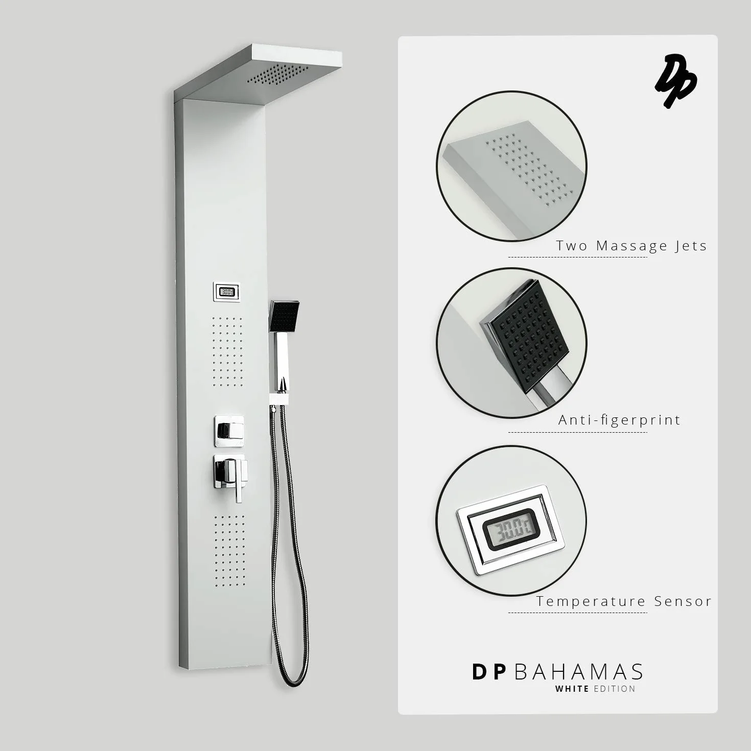 DP rubinetteria – Colonna Idromassaggio, CH30020