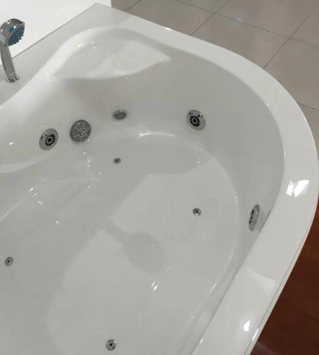 Vasca da Bagno Idromassaggio 2 posti Vasca da Interno 170 X 115 cm - Havana
