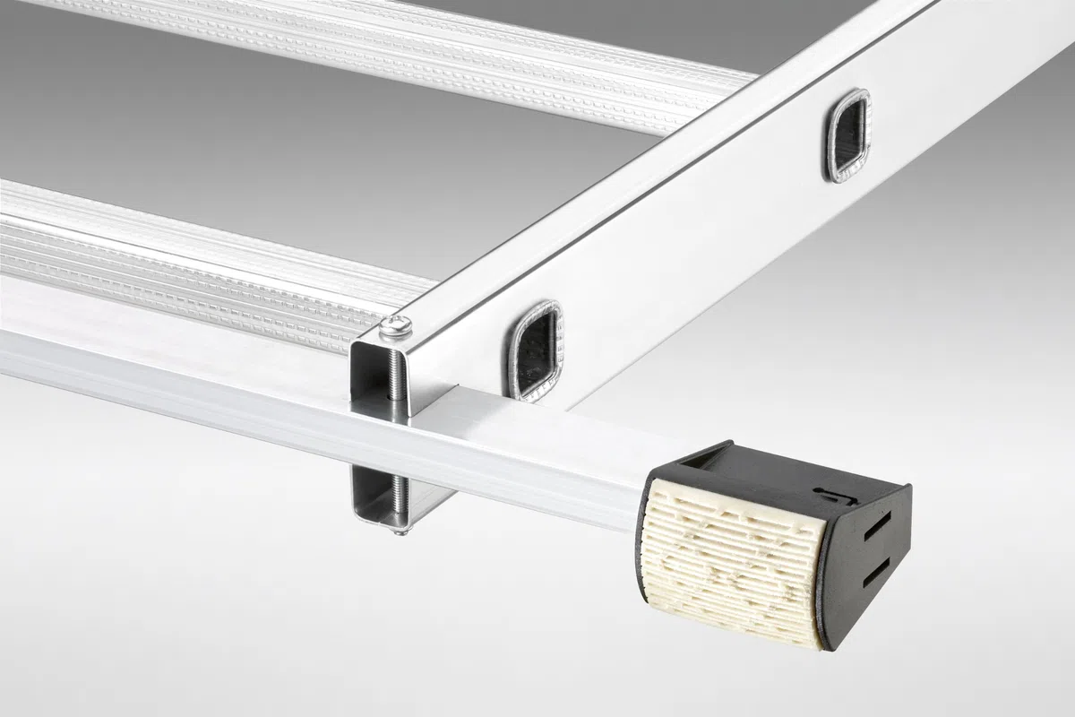 Hailo – Scala combinata in alluminio L680 3 pezzi 3 x 11 gradini, metallico, 1033 – 701