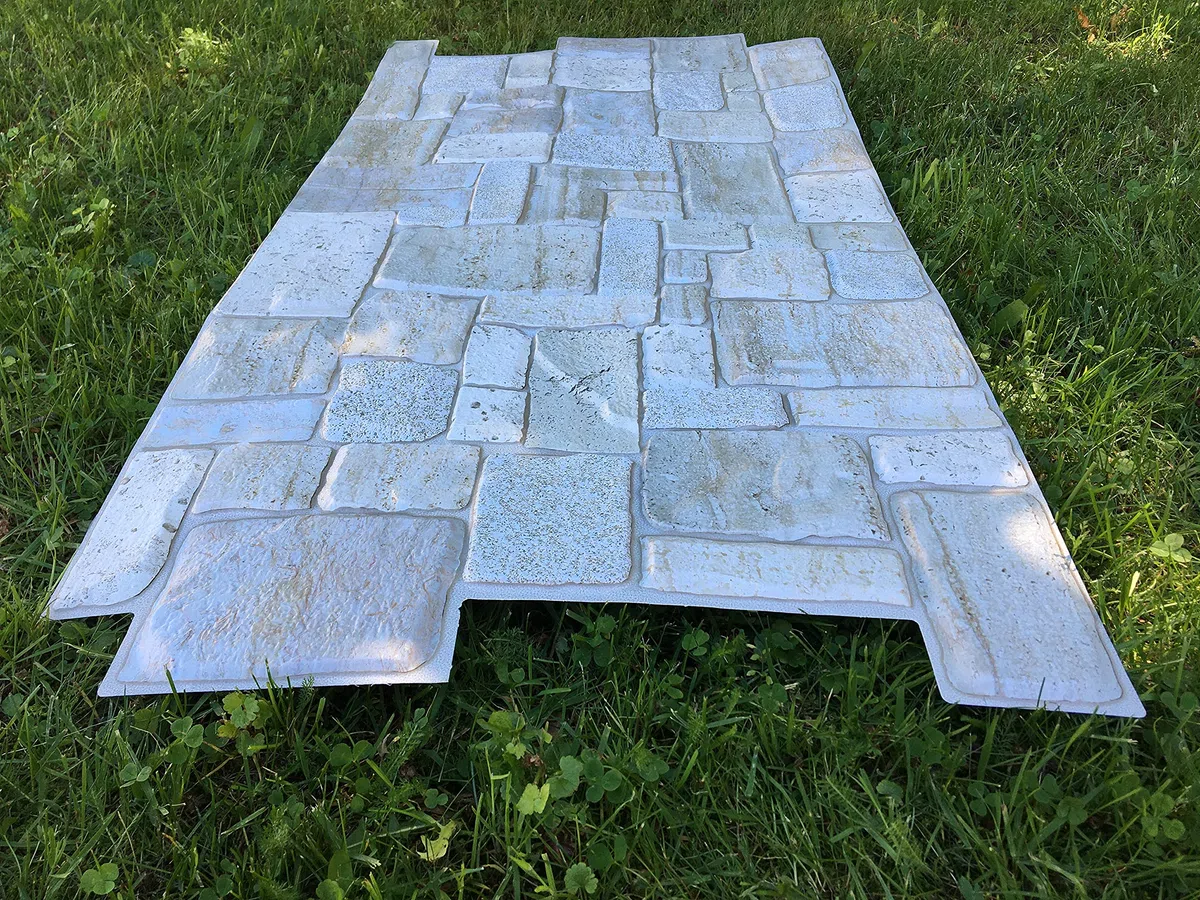 Grace Baltic - 4.9 m²/10 pezzi Pannelli a muro 3D della migliore qualità rivestimento murale rivestimento in PVC decorazione murale adesivi murali elastico spessore 1mm Сalcare