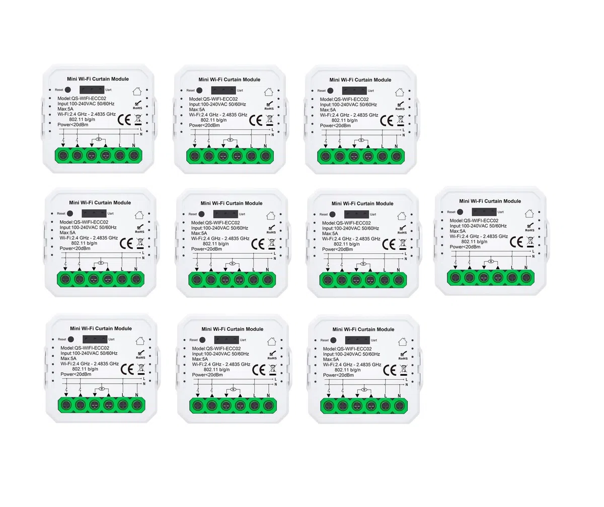 [Funzione Percentuale]Interruttore Tapparelle WiFi, Modulo Comando Smart per Tapparelle Elettriche, Controllo App Smart Life, Comando Vocale (10)