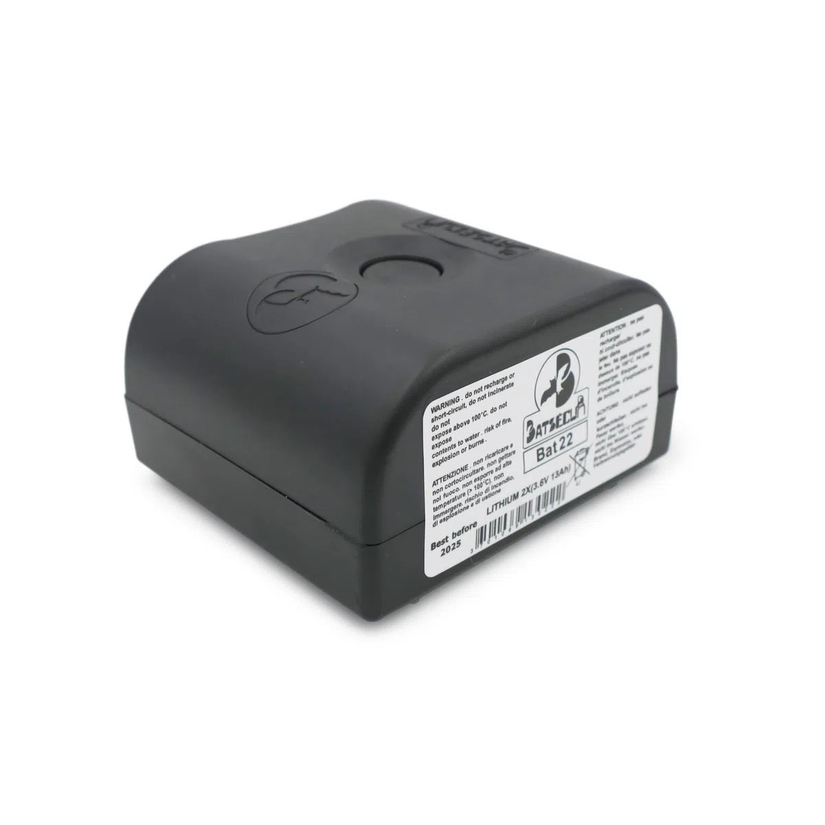 Batteria Allarme BAT22 Compatibile BATLi22 DAITEM HAGER - 2 x 3.6V 13Ah Li-SOCl2