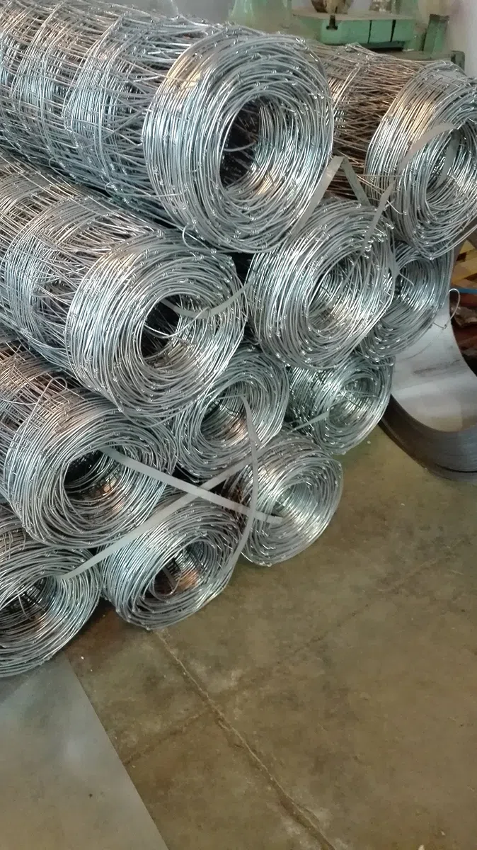 ITALFROM Rotolo 50mt Recinzione Rete Metallica Pastorale-a Maglia Annodata Zincata- Maglia: 8X15 -Diametro Filo:mm1,9/2,5 - Altezza Rete: 100 cm [cod.2227]