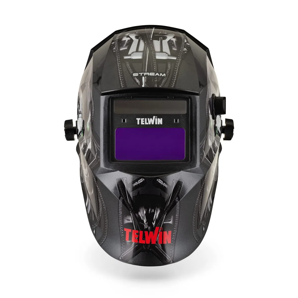 TELWIN 804234 STREAM ROBOT MASCHERA A CASCHETTO PER SALDATURA MMA/MIG-MAG/TIG