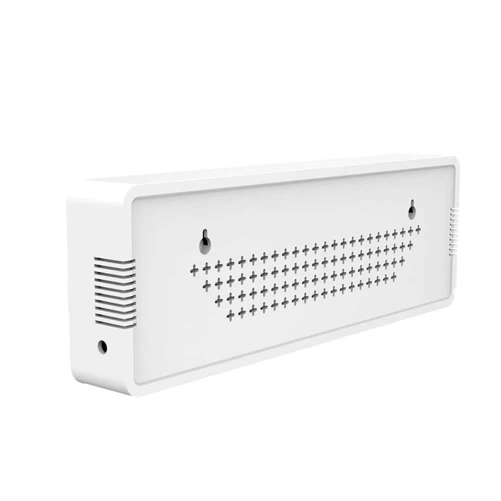 DM1306D Misuratore di Rumore Digitale Decibel Rilevatore di Rumore un Parete Intelligente 30-130DB Monitor di Temperatura e Umidità