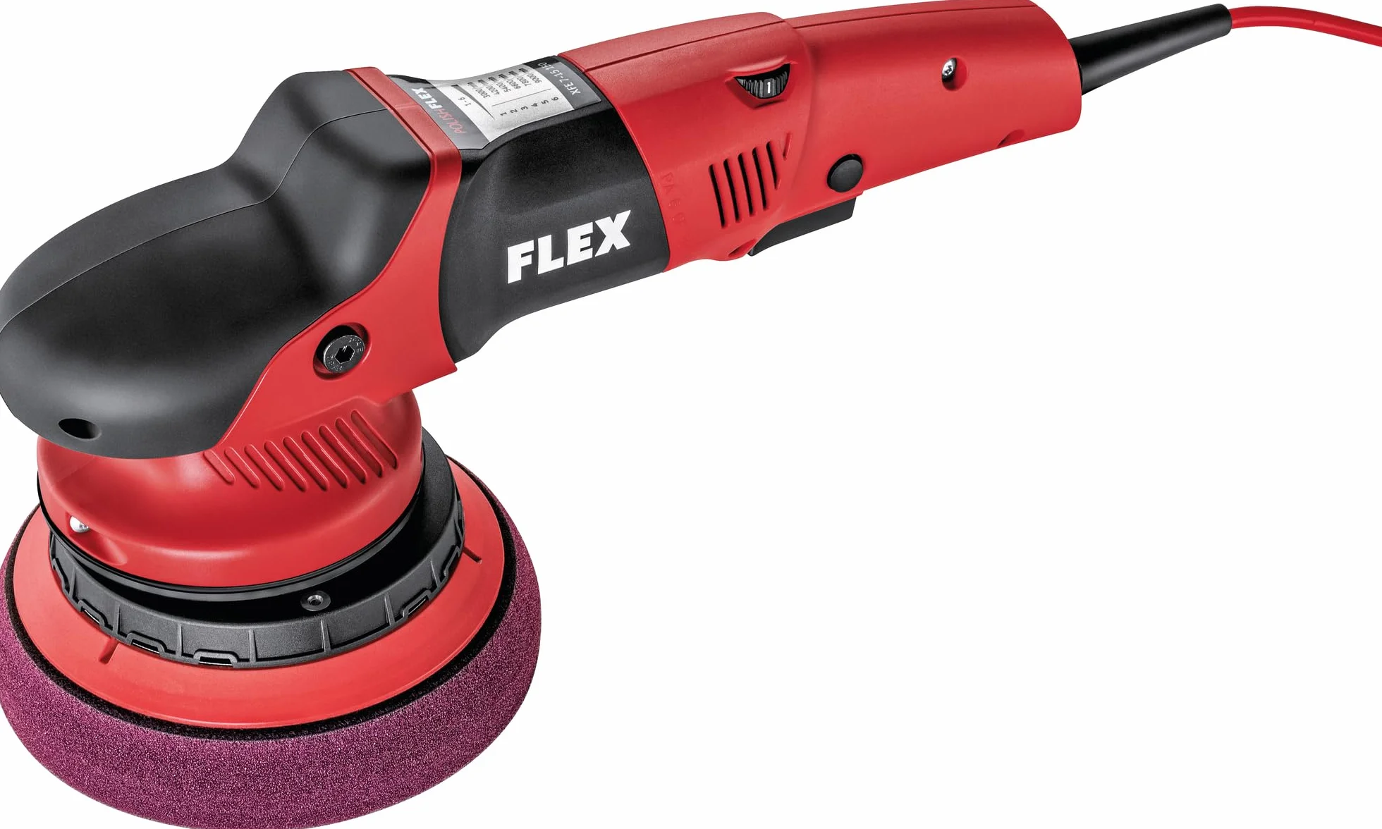 FLEX LIJADORA ORBITALE XFE 7-15/150, Nero, 710W, 4500 rpm, 3.04A, Metallo, Ideale per Automobili