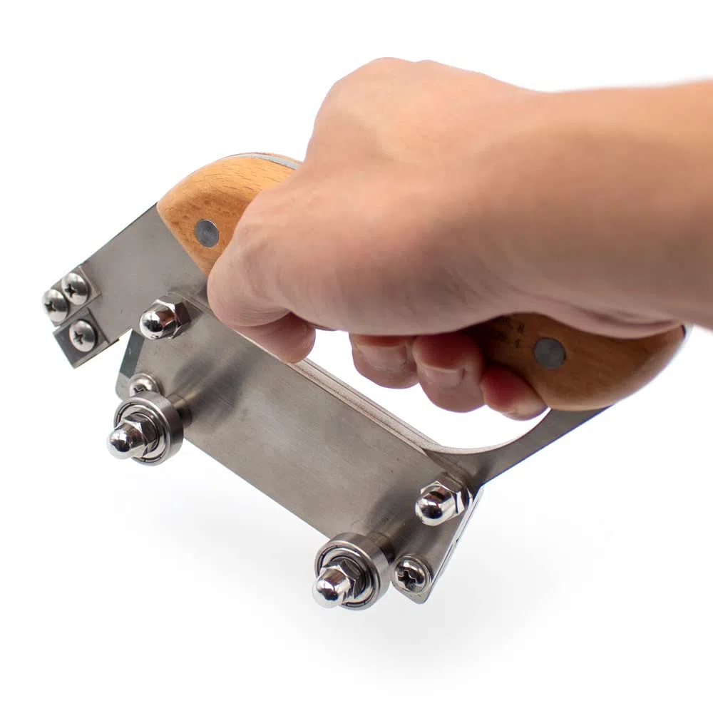 Toplionace Profondità 0-3mm della Scanalatrice del Pavimento del Vinile della Scanalatura a Ruote del Tappeto di Gomma Degli Attrezzi della Costruzione del Pavimento di Plastica del PVC