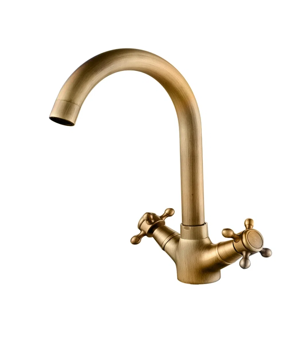 DP Bath GCB005 Serie Almendro Rubinetto Lavello, Bronzo