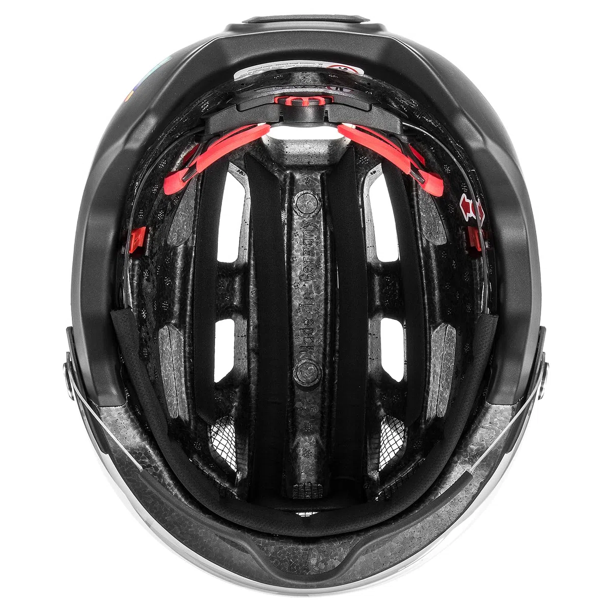 uvex Finale Visor, Casco City Seguro Unisex, con Visera, Incluye luz LED