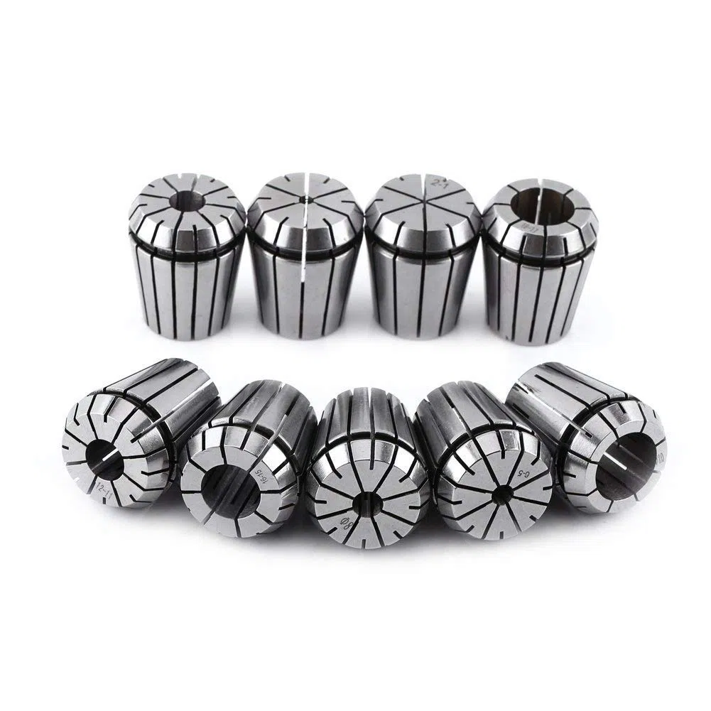 Set di pinze a molla ER32 9 pezzi, mandrino ER32 2mm-20mm, per macchina incisione per il controllo di macchine CNC e utensili tornio di fresatura, 10-20mm