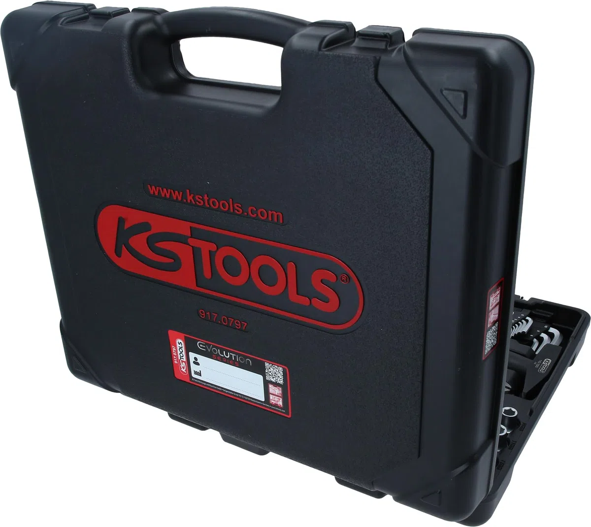KS Tools 917.0797 1/4"+1/2" Serie di utensili universali, 97pz