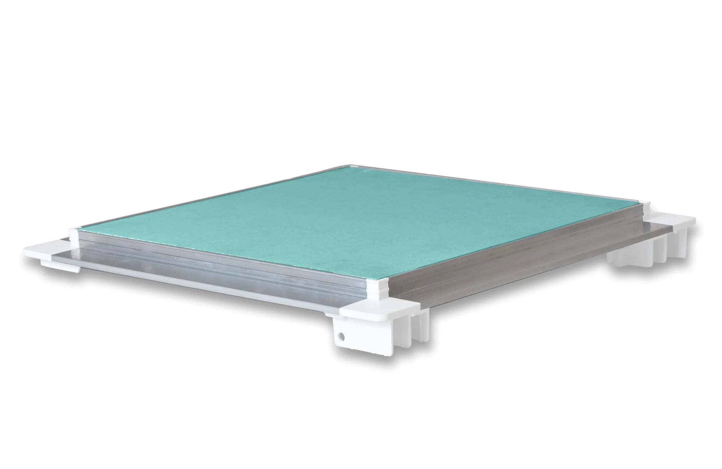 AKIFIX NAMCP04088BD BOTOLA D'ISPEZIONE DORIKA LASTRA 13 mm - 1 PZ - 50 x 70 cm TELAIO ALLUMINIO NATURALE GUARNIZIONE E SPORTELLO in CARTONGESSO