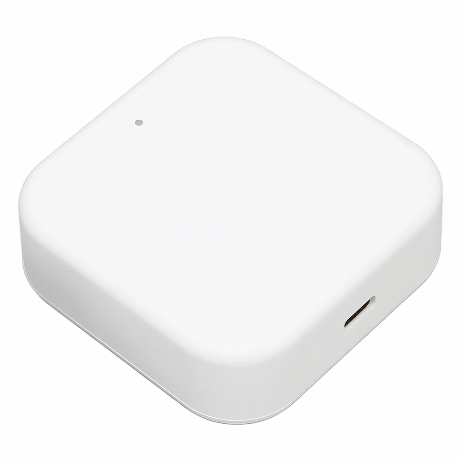 Bewinner Gateway WiFi Smart Door Lock, Funziona con App TTLock, Controllo Vocale, Serratura a Catenaccio, Telecomando, Bridge WiFi per Controllo Vocale