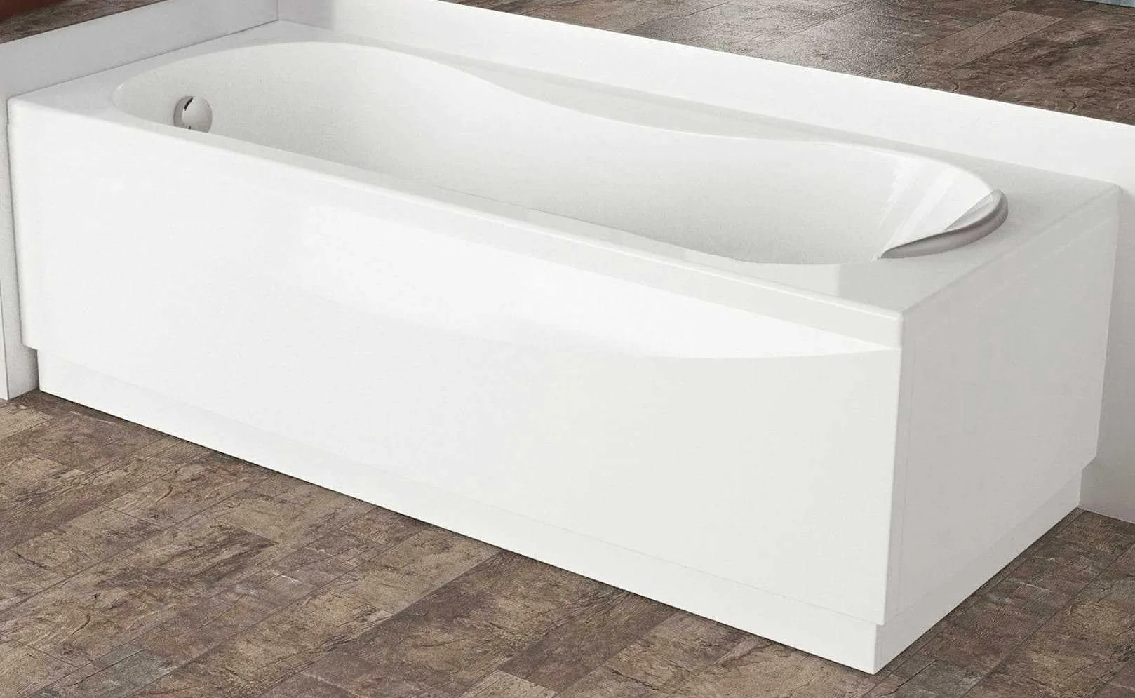 novoalugas Calypso – Vasca da bagno 170 X 70 supporto grondaia Bianco 2 Panel