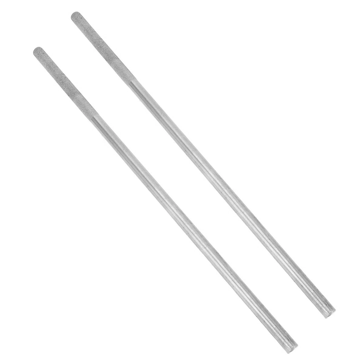 KIMISS Barre di avvolgimento per molle di torsione per porta del garage, 2 pezzi, in acciaio, 1,27 x 44,5 cm, impugnatura antiscivolo, strumenti hardware