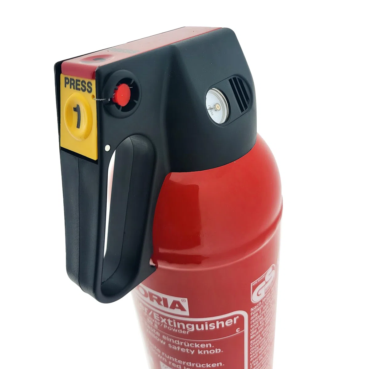 Compatto estintore 2 kg con caricabatteria da auto Supporto per Personal Communication
