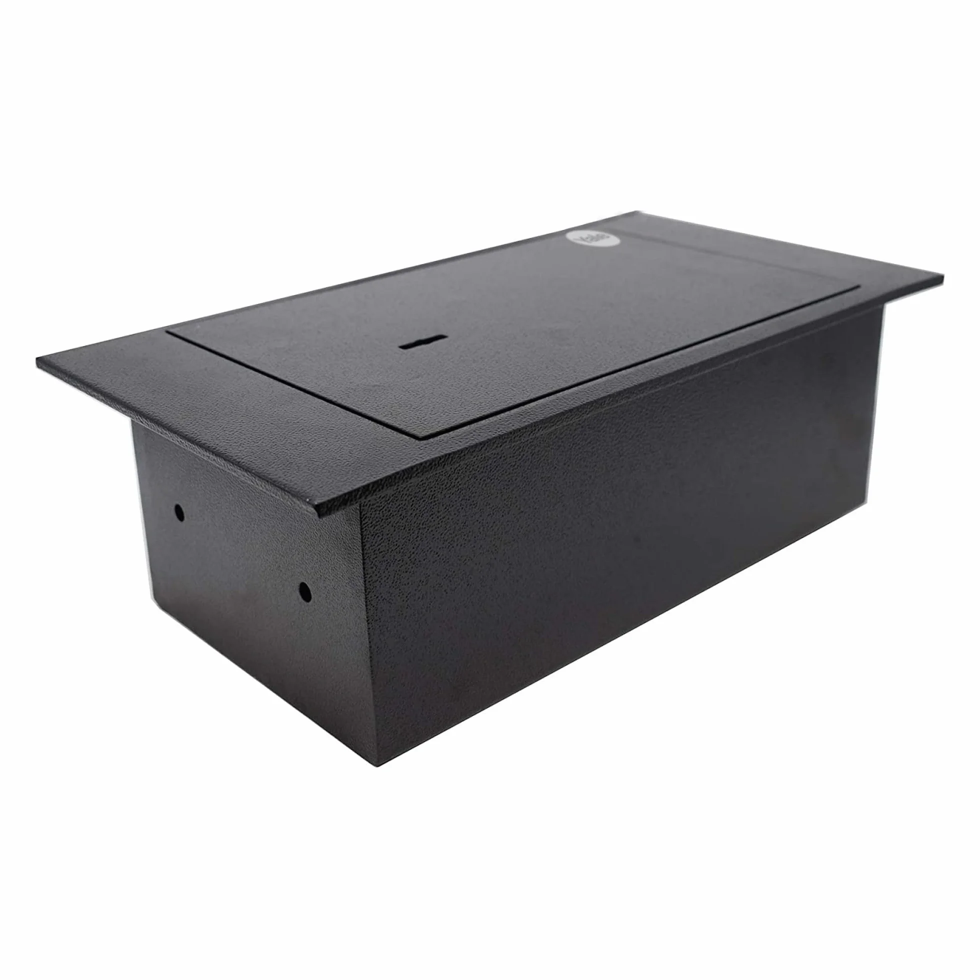 Yale Cassaforte a Pavimento in Acciaio Grigio Y-FLS0000 con Apertura a Chiave Meccanica Capacità 4,3 L Dimensioni 130 x 390 x 350 mm