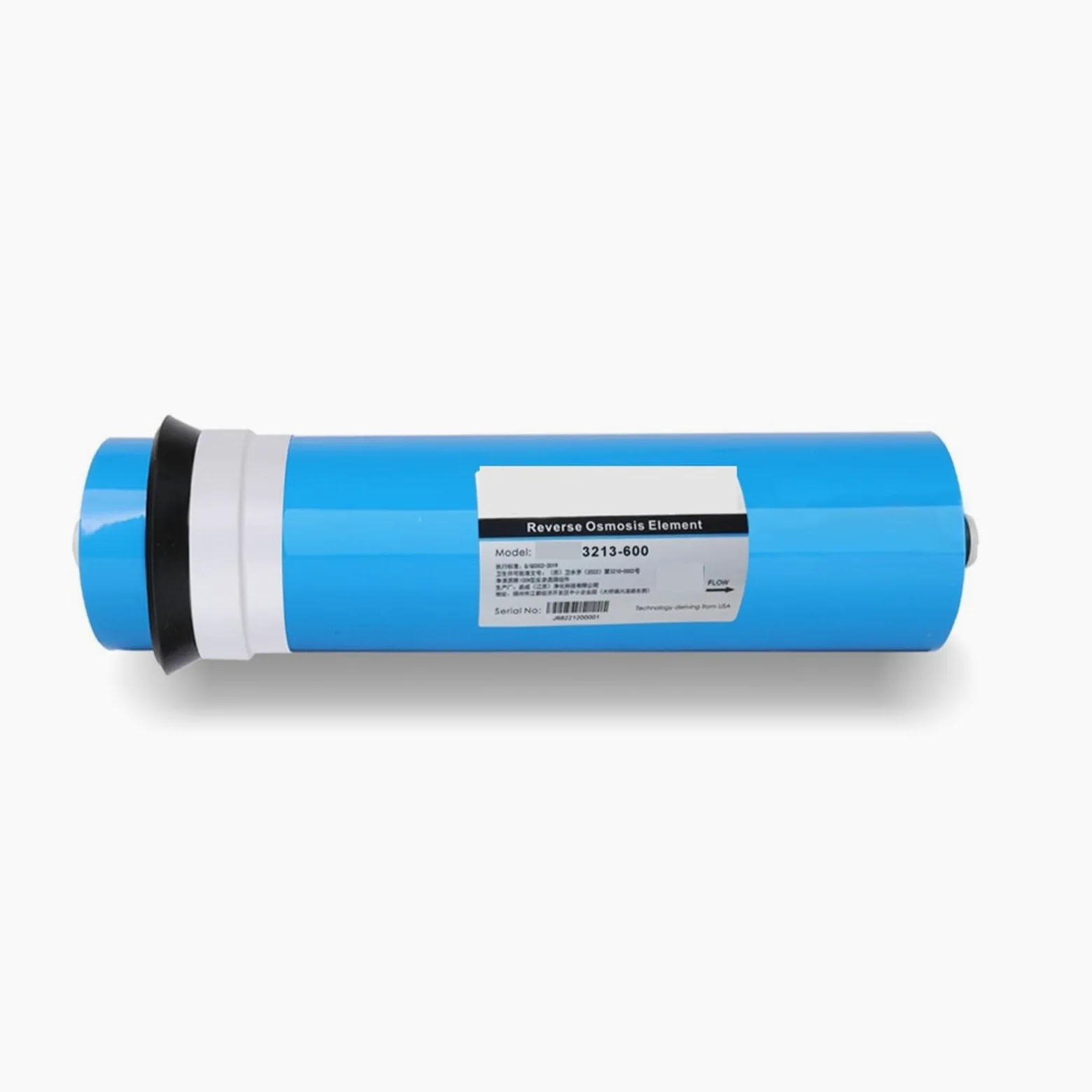 Membrana RO 3213-600 for macchina for acqua potabile diretta for uso domestico, membrana for osmosi inversa 600G, filtro di ricambio for purificatore d'acqua Con elevata velocità di filtrazione e flus