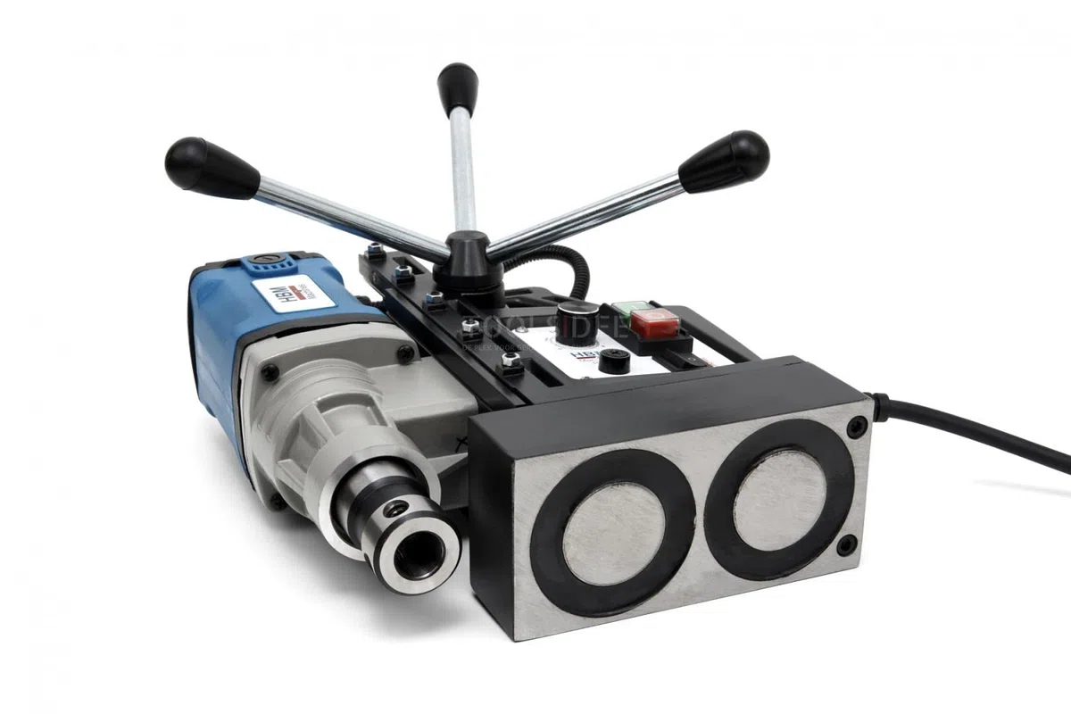 Trapano magnetico professionale HBM 35 mm a velocità variabile