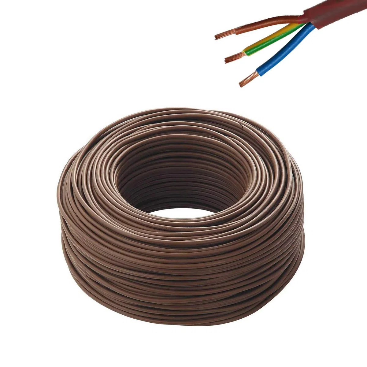 Cavo Fror Tutor Elettrico multipolare isolante per impianti elettrici e di tubazione cavo antincendio varie sezioni (5x1,5 (25 mt))