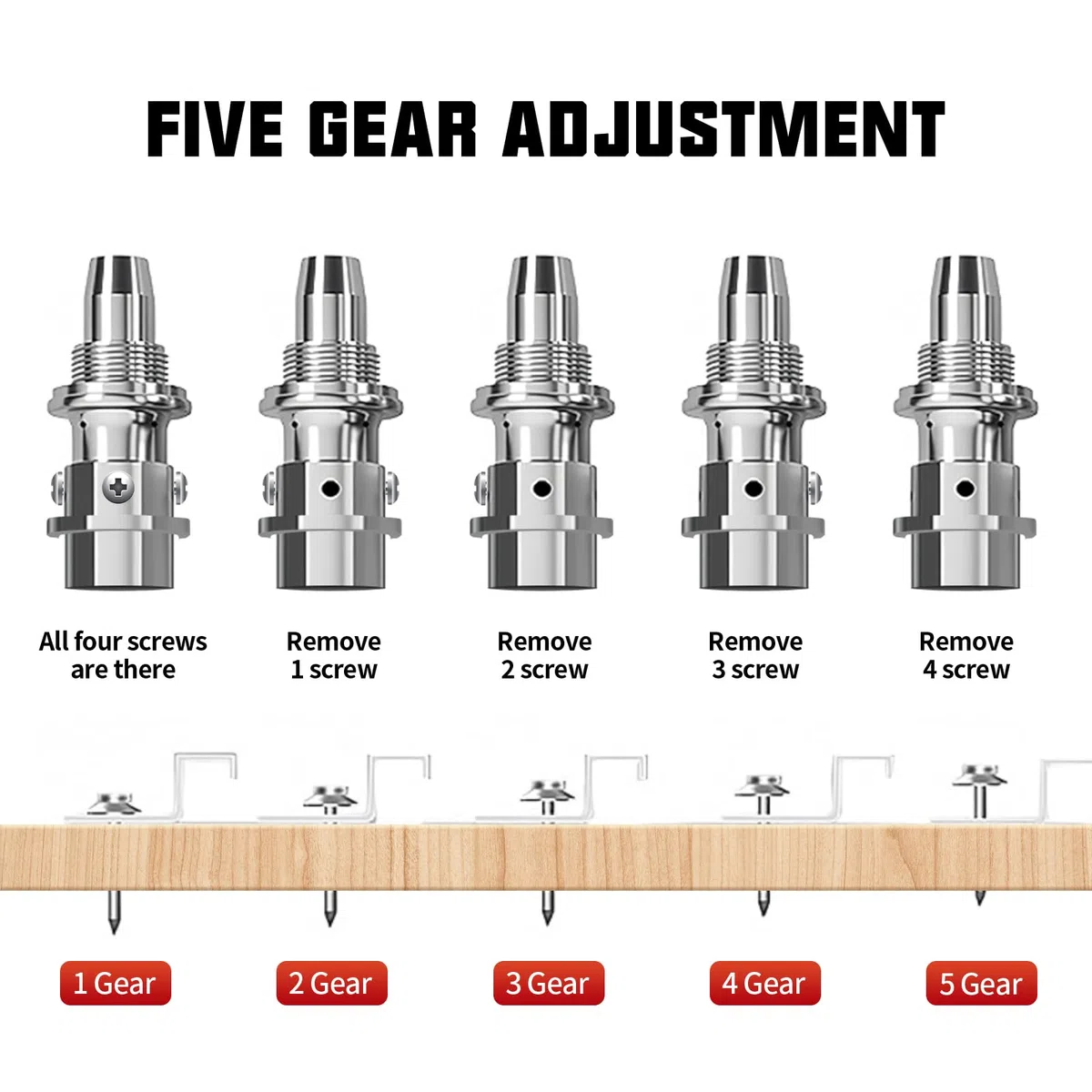 Sparachiodi Pistola Sparachiodi con 100 Chiodi Tondi, Mini Sparachiodi Manuale per Cemento e Ferro Attrezzo per Rivettare le Pareti, Portatile Nail Gun con Occhiali di Protezione, per Fissare Chiodi