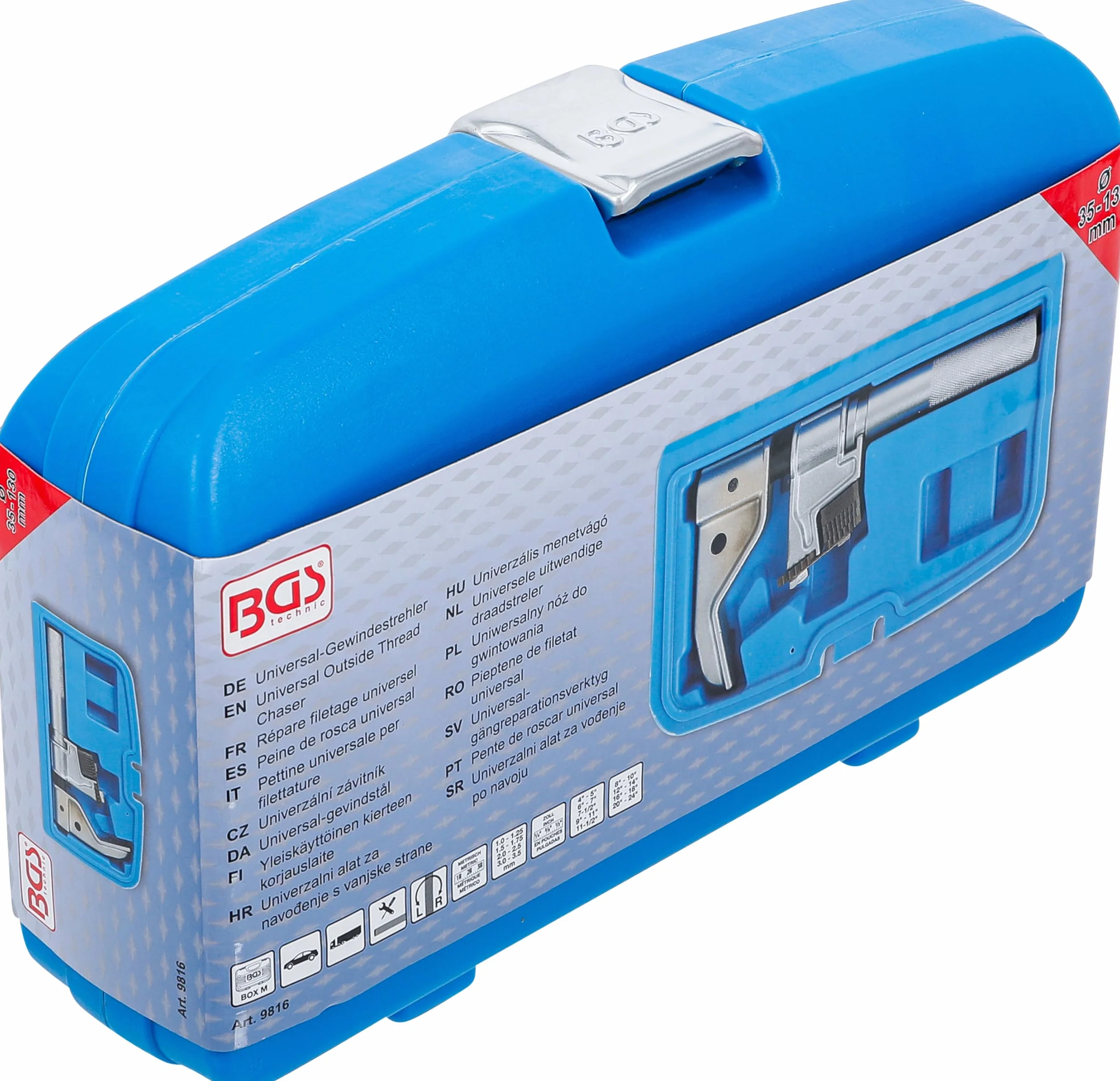 BGS 9816 | Pettine universale per filettature | Ø 35 - 130 mm
