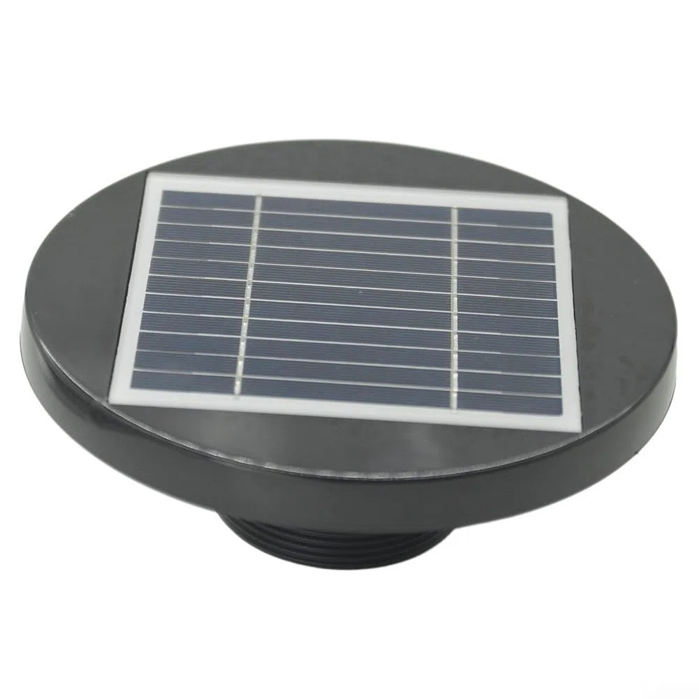 Ventilatore da tetto ad energia solare, ventilatore rotante a energia solare, 2500 giri al minuto, ventilatore a energia solare, per barca, camper, serra, capanno, roulotte