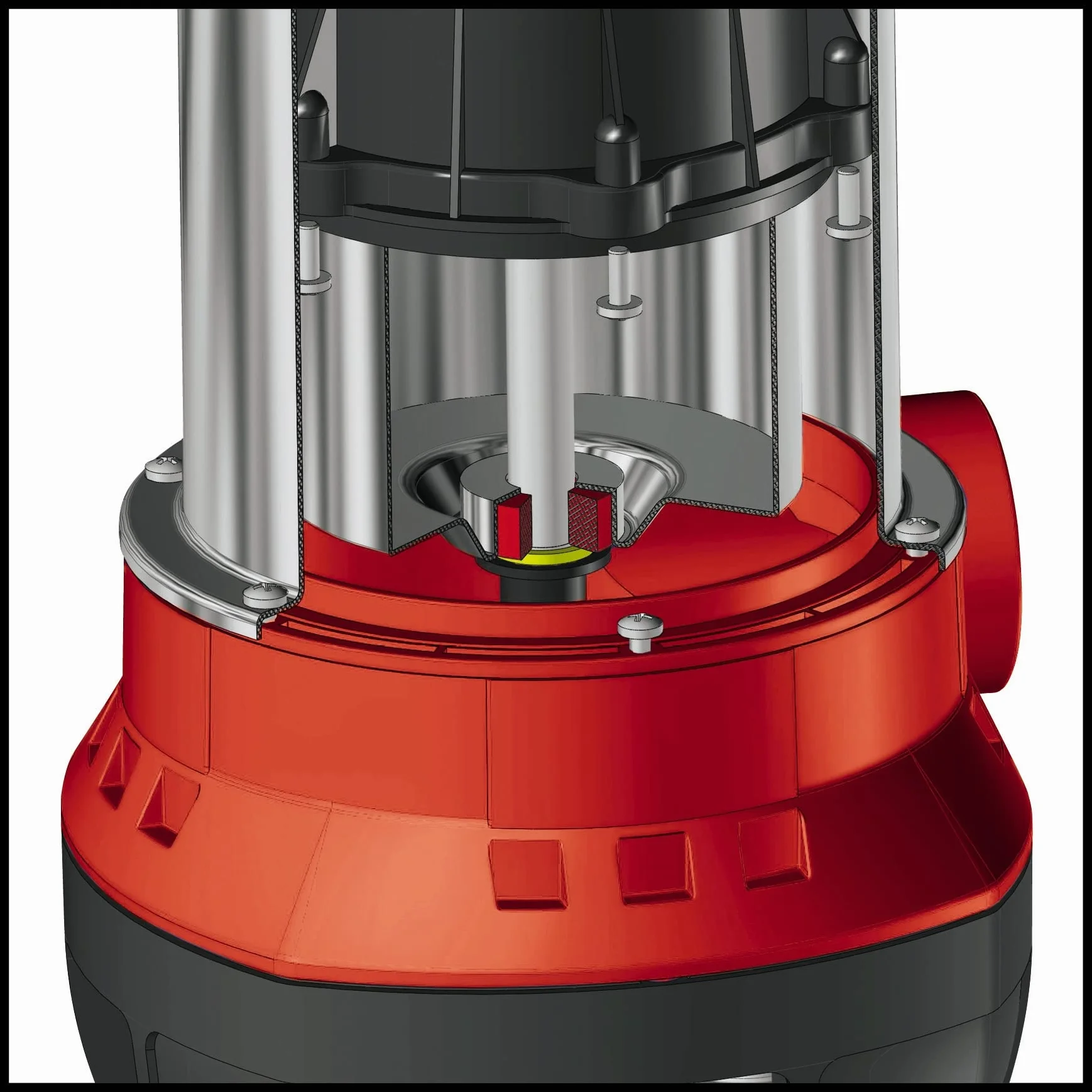 Einhell Pompa per acque scure GC-DP 3325 (330 W, portata 9.500 L/h, prevalenza massima 6 m, corpi estranei Ø 25 mm, protezione termica da sovraccarico, incl. raccordo universale)