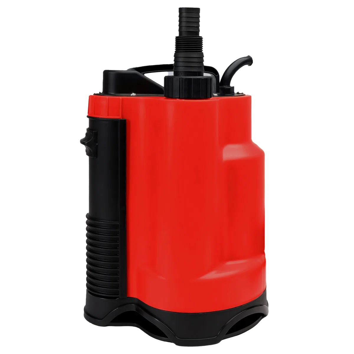 Grafner Pompa per acqua sporca, da 400 Watt fino a 7500 l/h, con interruttore galleggiante, aspirazione piatta fino a 25 mm, corpo estraneo, diametro 16 mm, pompa sommersa per drenaggio, pompa a
