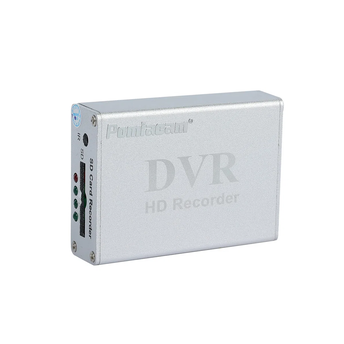 Mini DVR CCTV a 1 canale per videoregistratori con fotocamera digitale in tempo reale per veicoli, schede SD Mini DVR HD a 1 canale D1 Risoluzione H.365 Compressione video per telecamere CVBS Pal NTSC