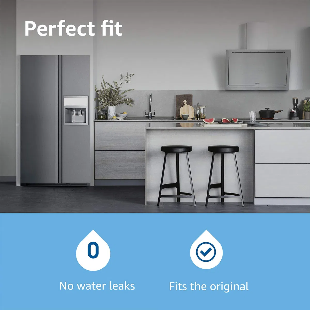 Waterdrop 3US-AF01 Filtro Acqua di Ricambio, Compatibile con InSinkErator F701R, 3M AP3-765S Rubinetto dell' Acqua Calda (4)