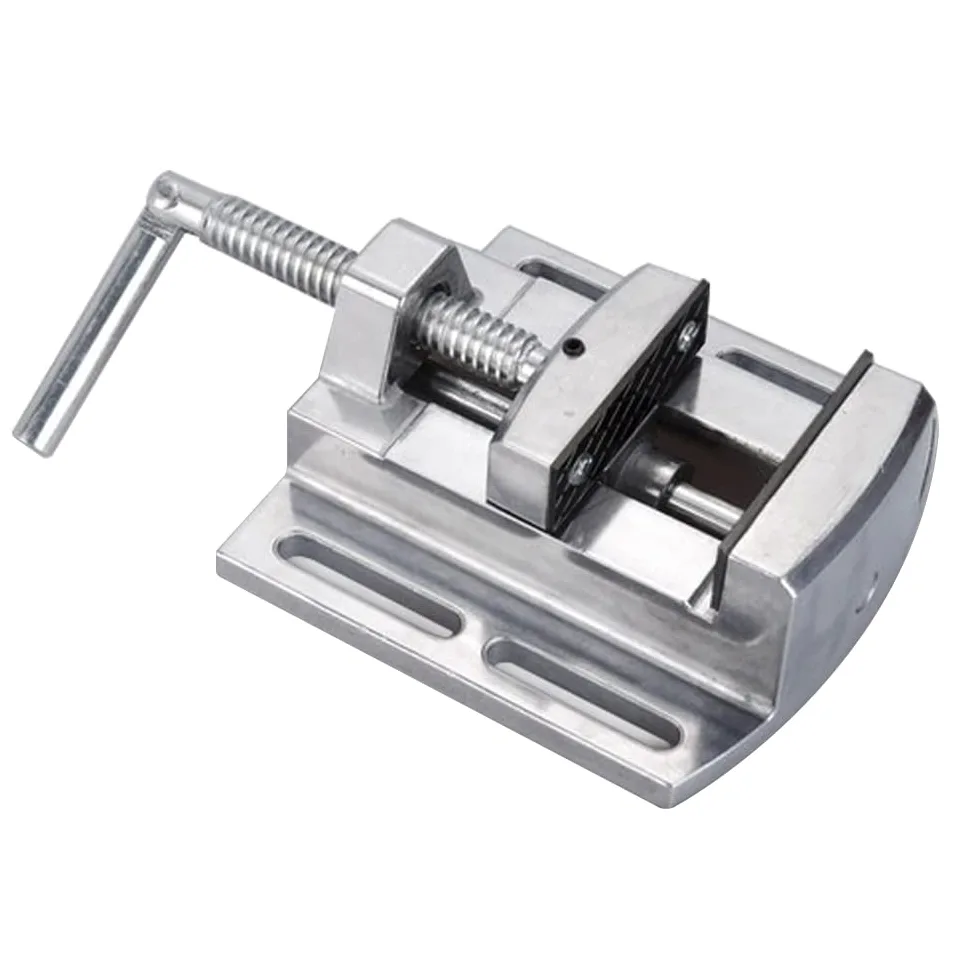 Morsa da banco per trapani, morsetto per trapani a colonna, regolazione 4", apertura 2,5".
