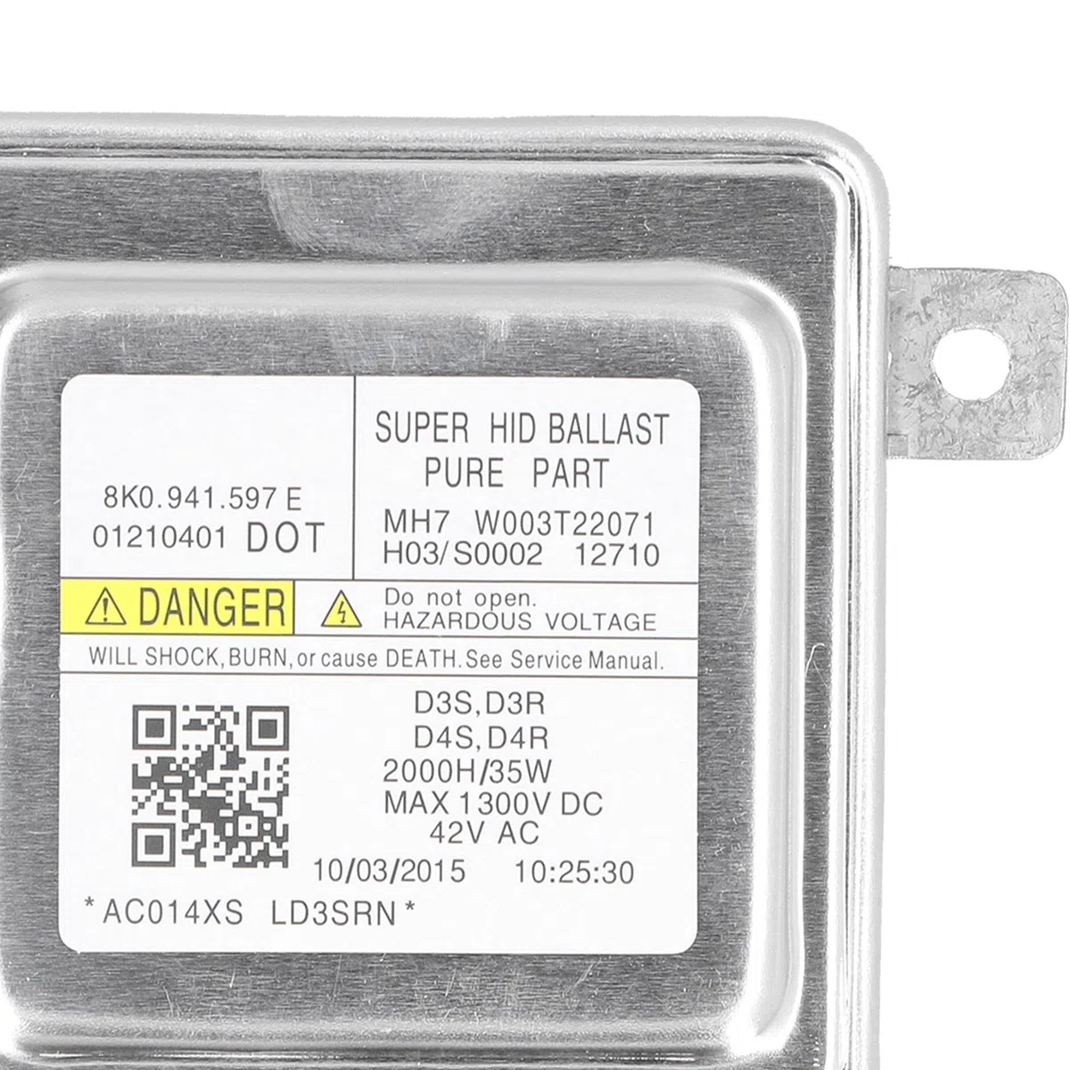 Ballast per Fari, Xenon Ballast Centralina, 8K0941597E Modulo Regolatore di Tensione per Ballast D3S/D4S Adatto per