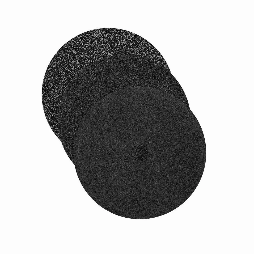 Dischi abrasivi doppi, 406 mm, a doppia pagina, G24, p. monospazzole, carburo di silicio (5 Pz.)