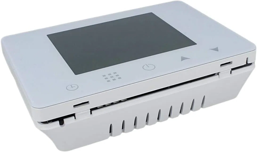 Cronotermostato digitale wi-fi da parete o per cassetta 503 alexa google ios android crono termostato programmabile per caldaia a gas 220v Bianco