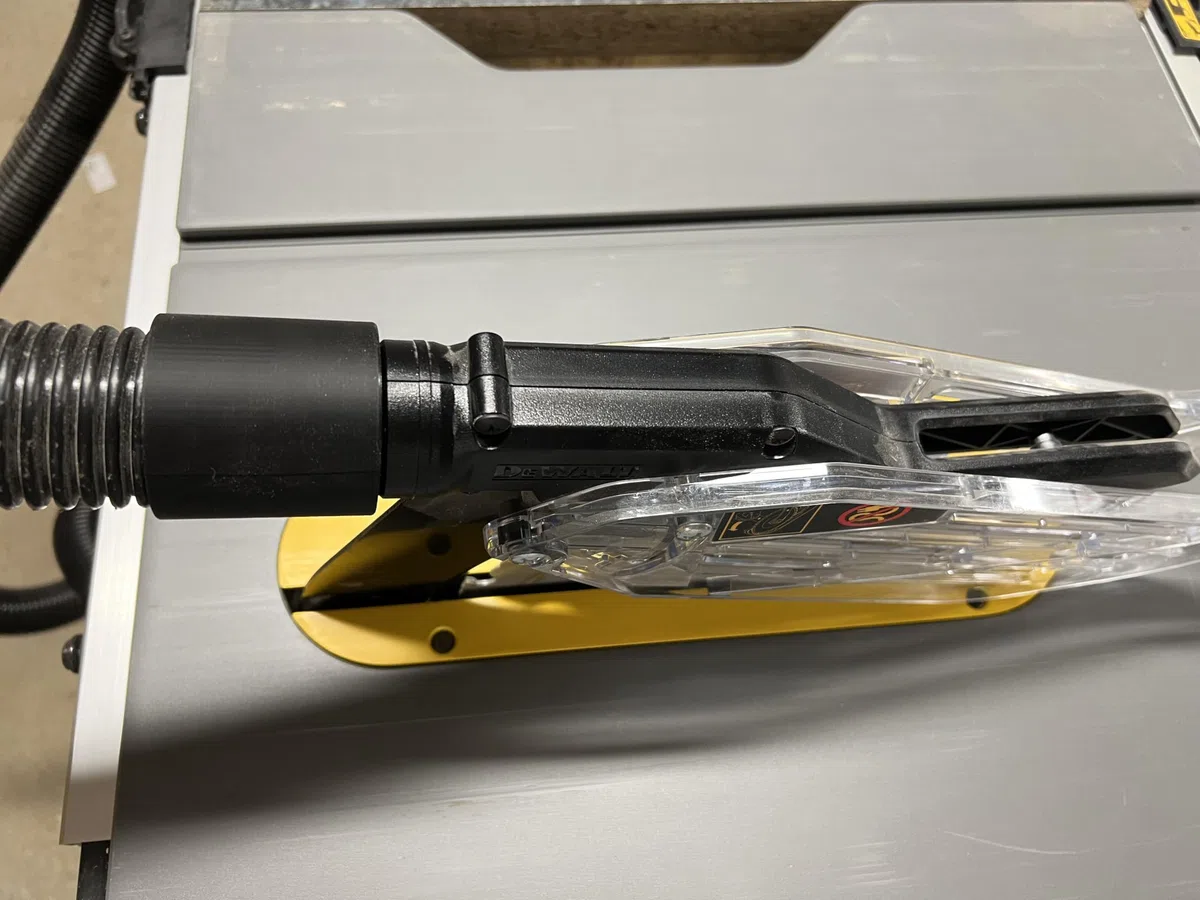 Aspirazione per Dewalt 7492 Adattatore Y