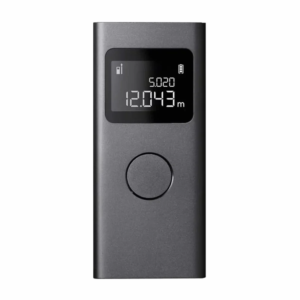 Xiaomi BHR5435GL Smart Laser Measure, Misuratore Laser, Display LCD 1.23", Alta Precisione, Controllo Remoto da APP, Grigio Scuro, Versione Italiana