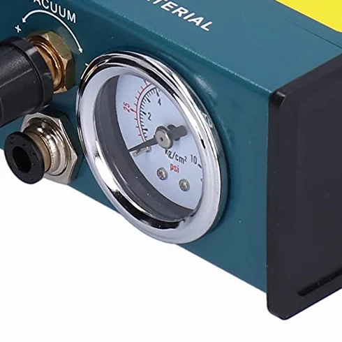 Distributore Automatico Colla, Dispenser di Colla Semiautomatico Dispenser di Adesivo Liquido con Display Digitale Operazioni Semi-Automatiche/Manuali(AC220V EU Plug)