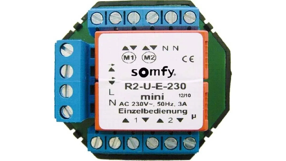 1822394 - Relè di separazione TR2-U-E-230 Mini SOMFY 1822394